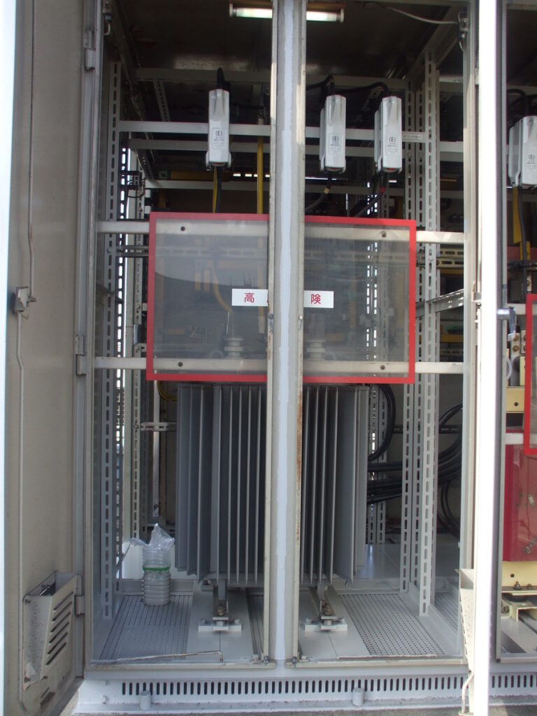 改修後(動力トランス100kVA)