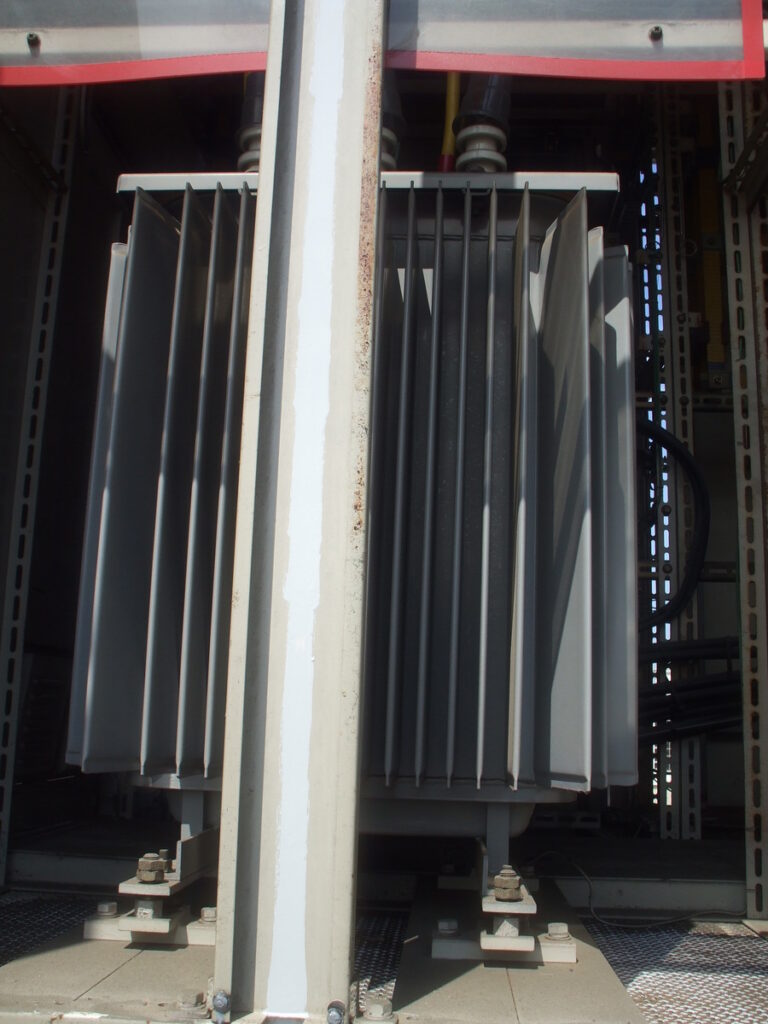 改修前(動力トランス100kVA)