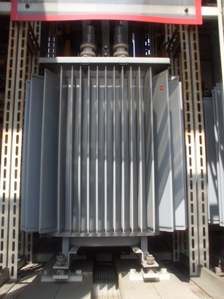 改修前(電灯No.2トランス100kVA)