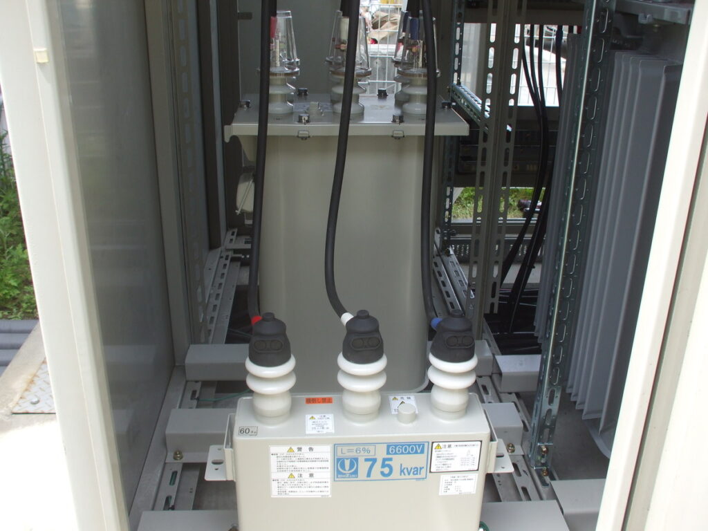 コンデンサ3Φ75kvar