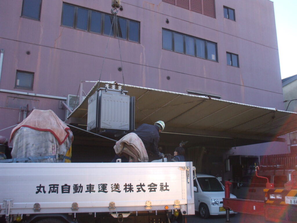 7ｔ車に搬出