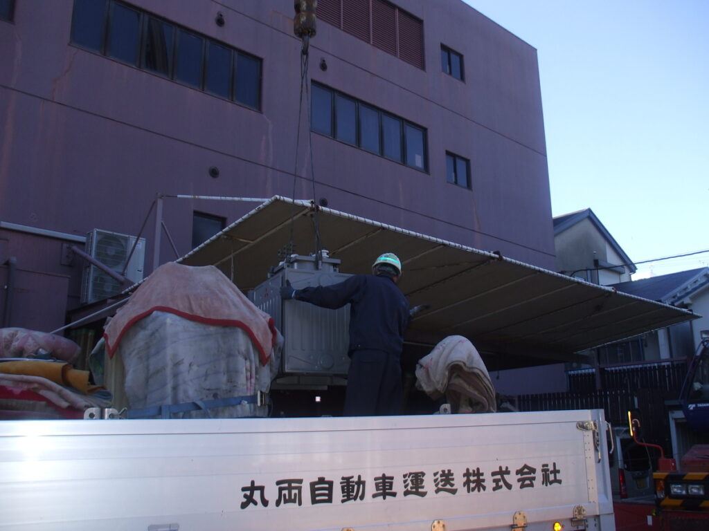 7ｔ車に搬出